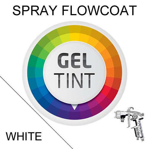 Spray Polyester Flowcoat GT-900 - Standard White